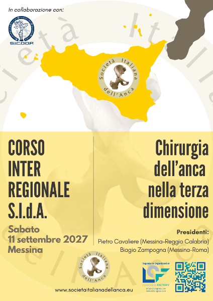 Corso SIdA - CHIRURGIA DELL’ANCA NELLA TERZA DIMENSIONE