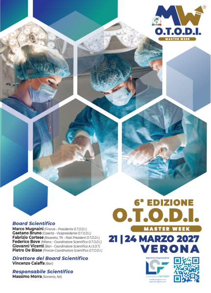6° EDIZIONE O.T.O.D.I. MASTER WEEK 2027