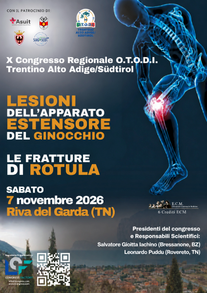 X CONGRESSO REGIONALE O.T.O.D.I. Trentino Alto Adige 2026  