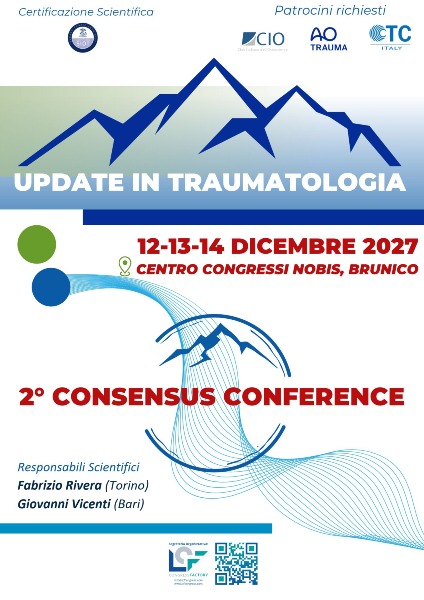 2° CONSENSUS CONFERENCE - UPDATE IN TRAUMATOLOGIA