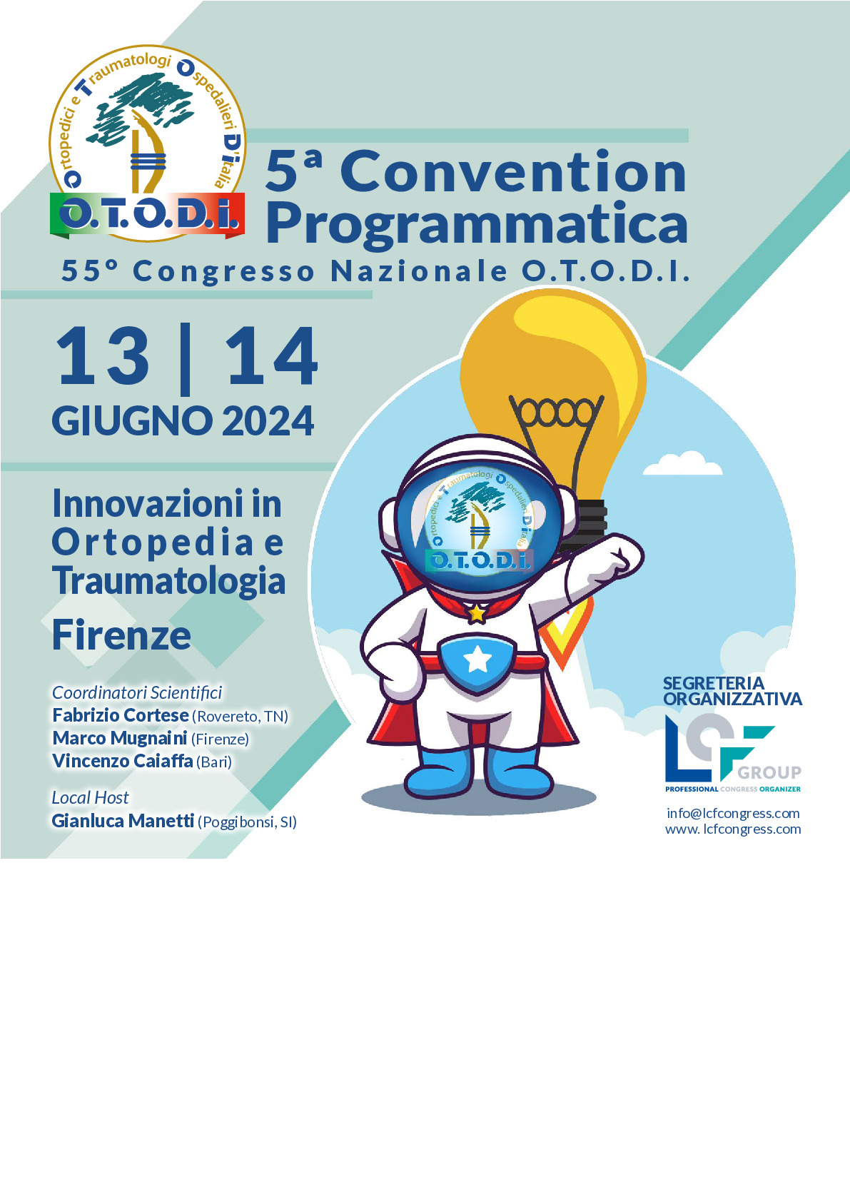 5a Convention Programmatica 55° Congresso Nazionale O.T.O.D.I.