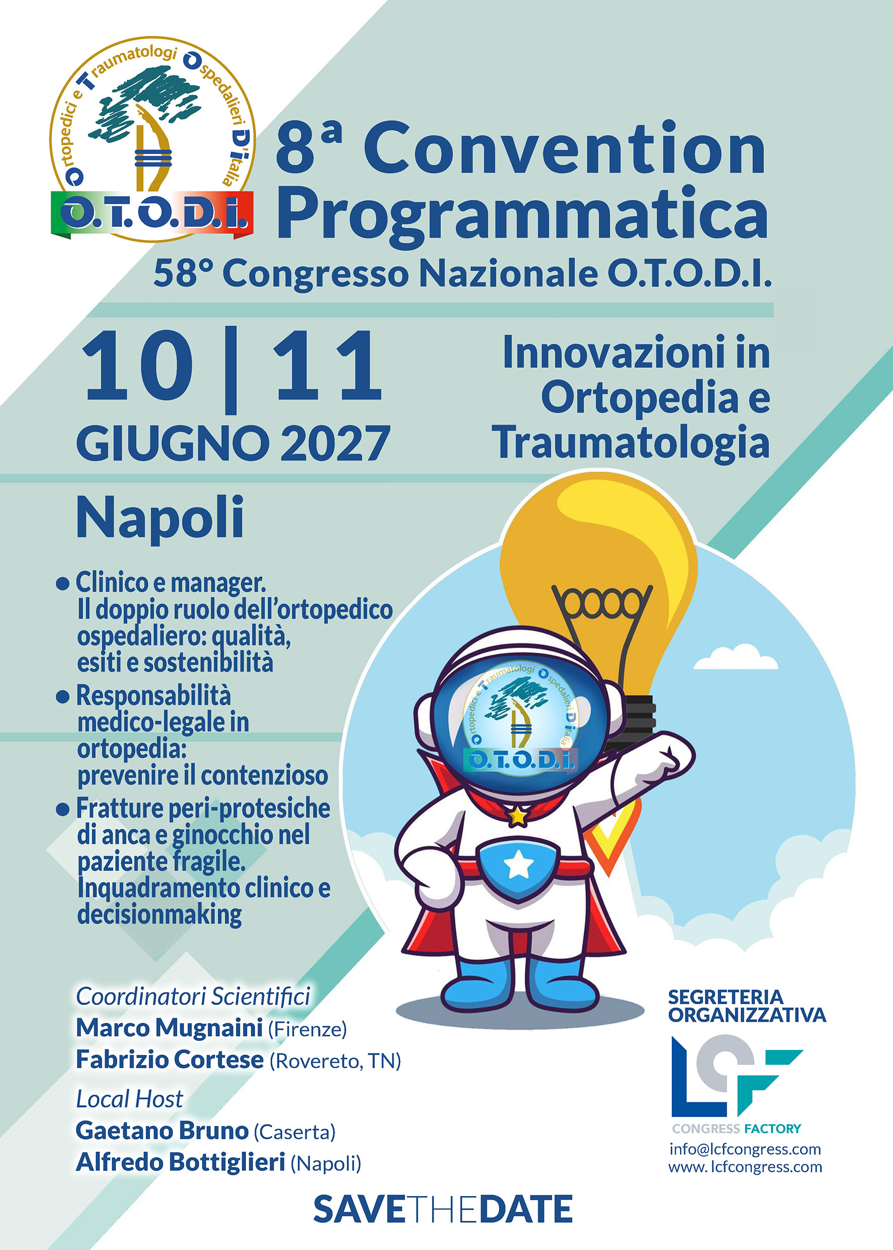 8a Convention Programmatica  58° Congresso Nazionale O.T.O.D.I.