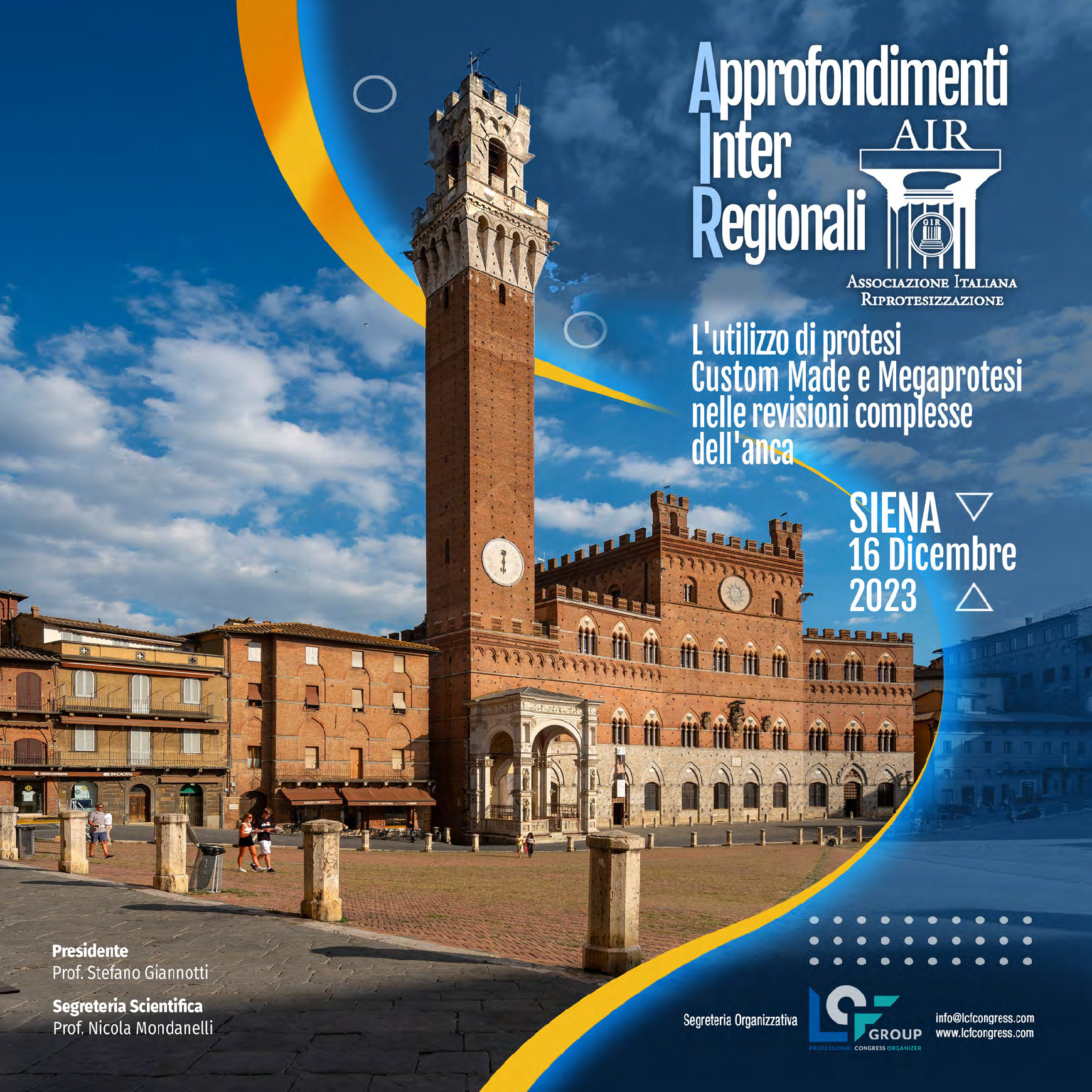 Approfondimenti Inter Regionali A.I.R. - L'utilizzo dei Custom Made e delle Megaprotesi nelle revisioni complesse delle protesi d'anca