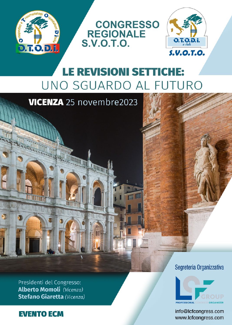 XXI CONGRESSO REGIONALE SVOTO 2023 - Le revisioni settiche: uno sguardo al futuro