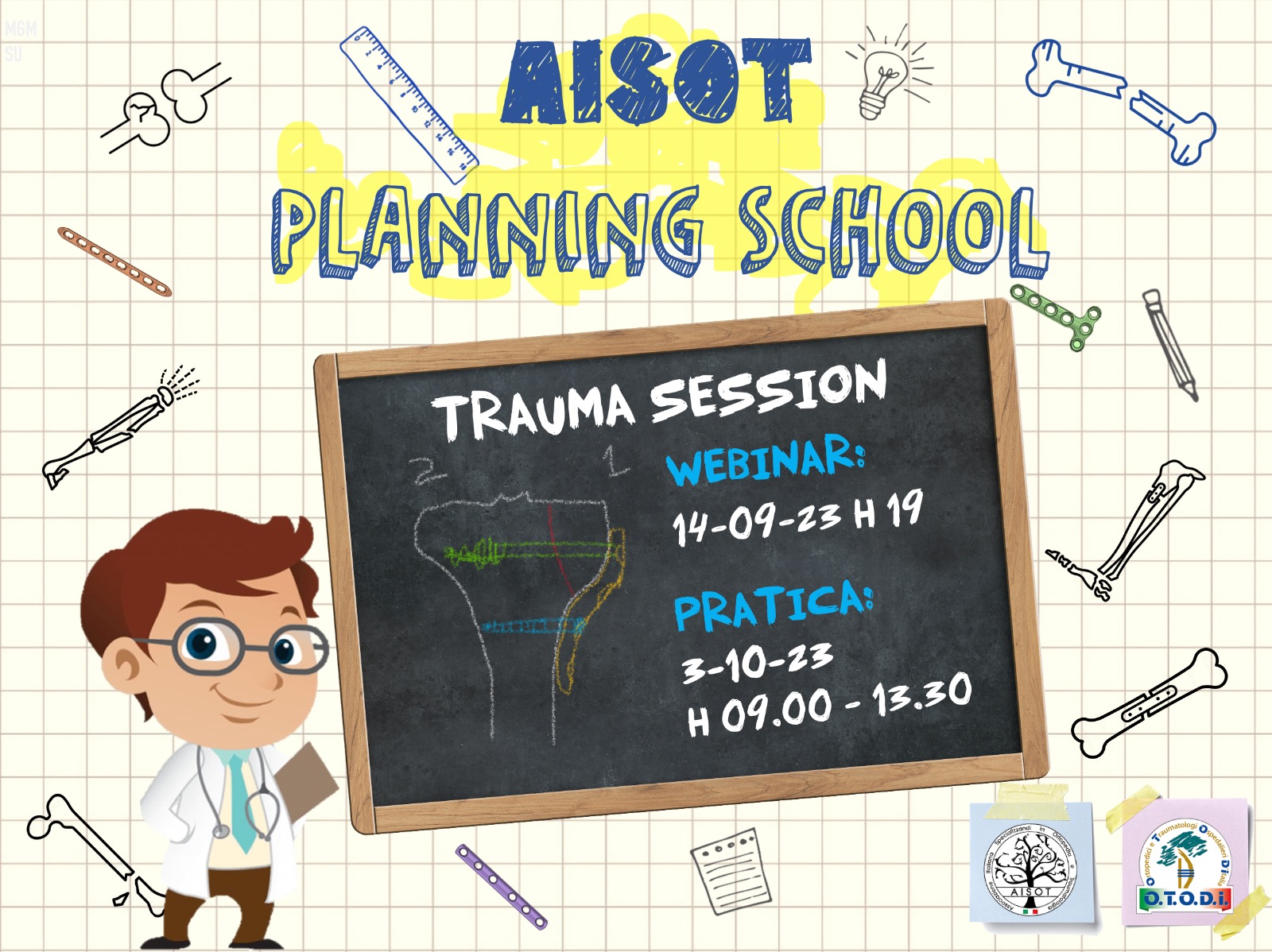 Corso di Istruzione AISOT - PLANNING 2025