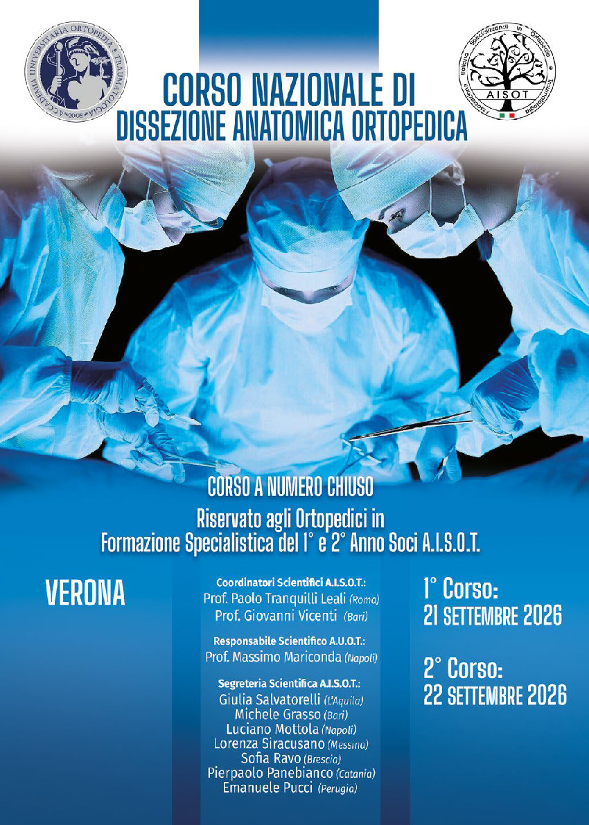 CORSO NAZIONALE DI DISSEZIONE ANATOMICA