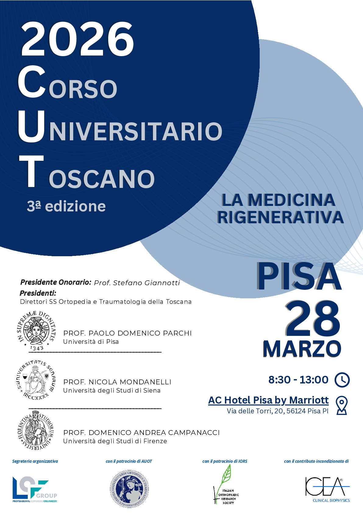 CUT 2026  Corso di formazione universitario toscano 2026 