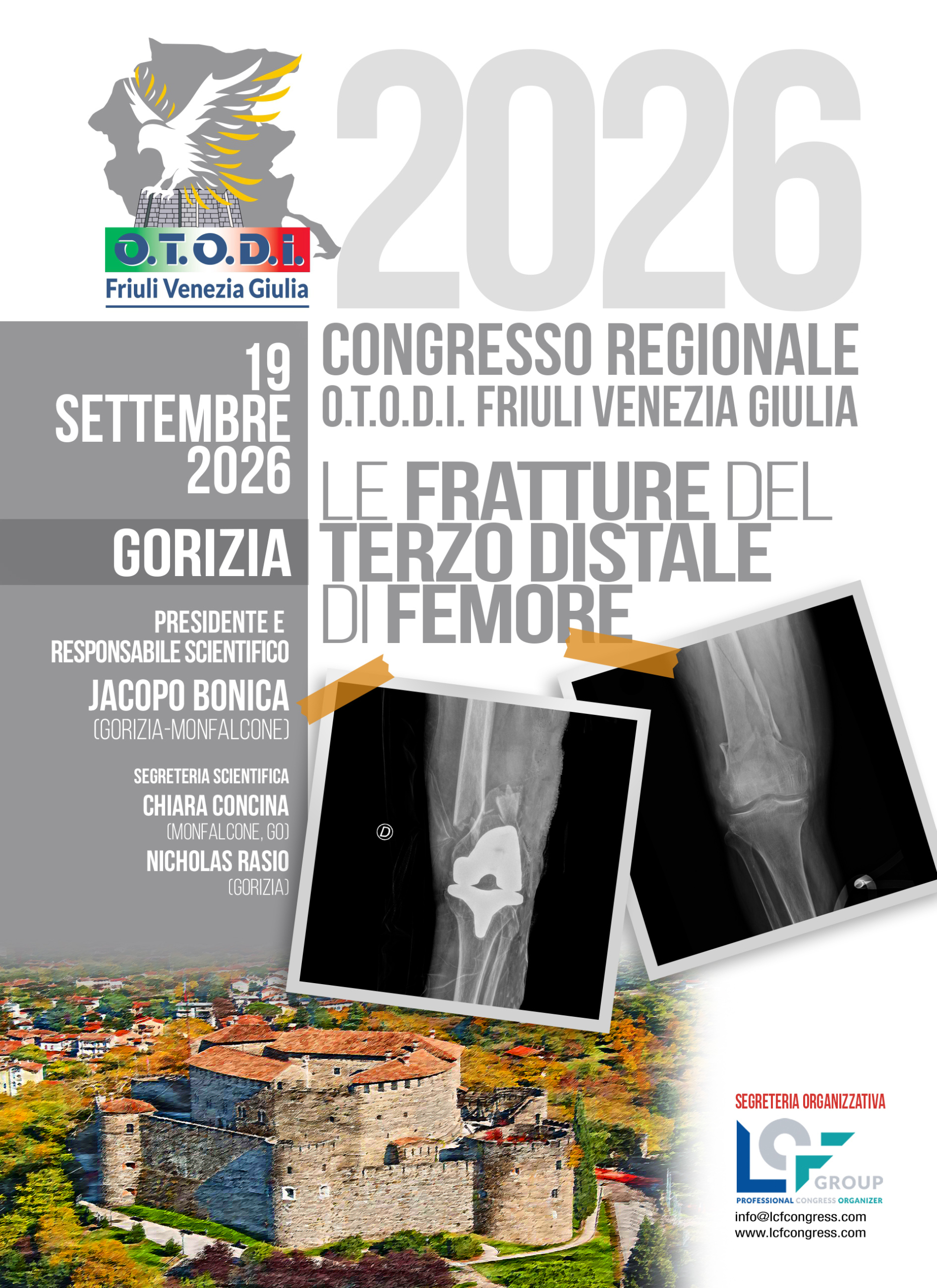 Congresso Regionale O.T.O.D.I. Friuli Venezia Giulia 2026  Le fratture del terzo distale di femore  