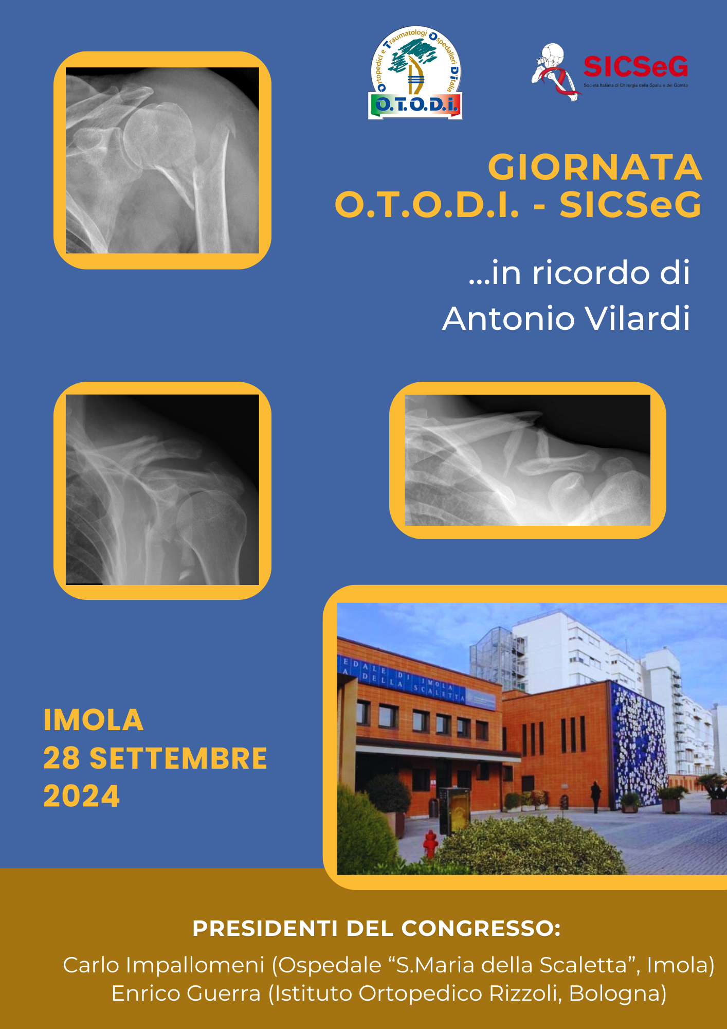 GIORNATA O.T.O.D.I. - SICSEG…in ricordo di Antonio Vilardi