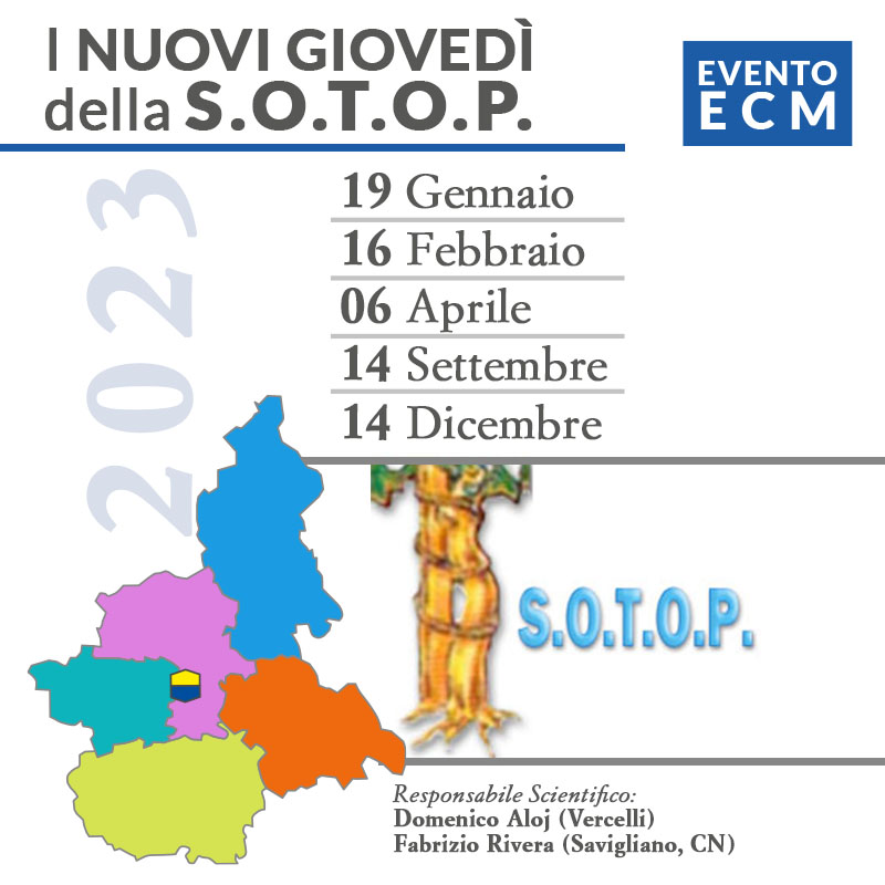 I NUOVI GIOVEDI’ DELLA SOTOP
