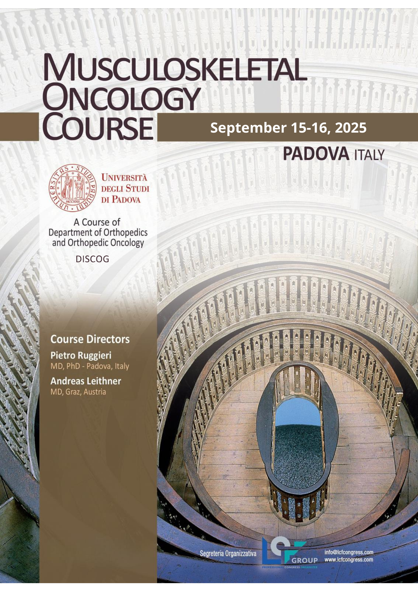 Musculoskeletal Oncology Course 2025