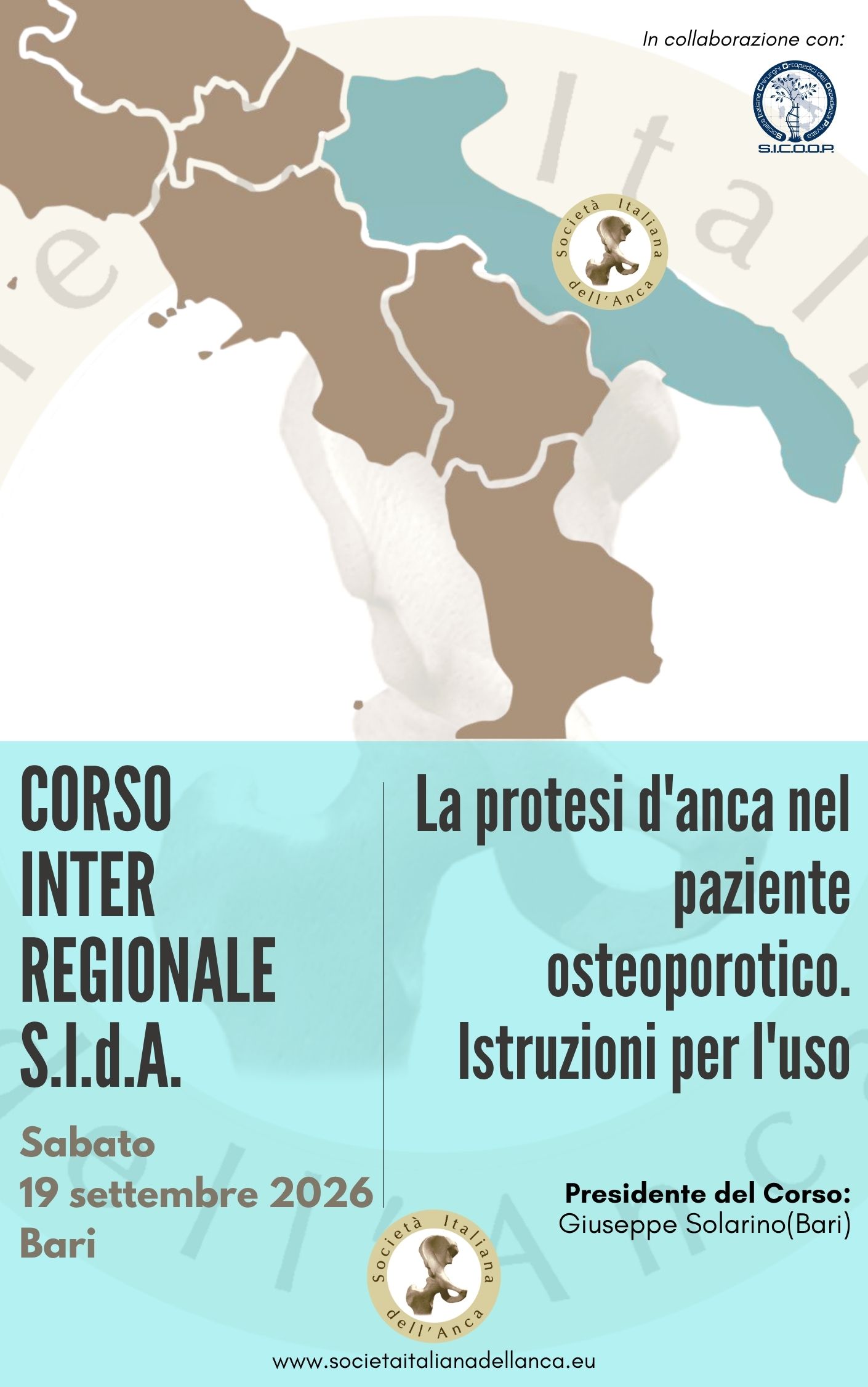Corso Inter Regionale S.I.d.A, La protesi d'anca nel paziente osteoporotico. Istruzioni per l'uso