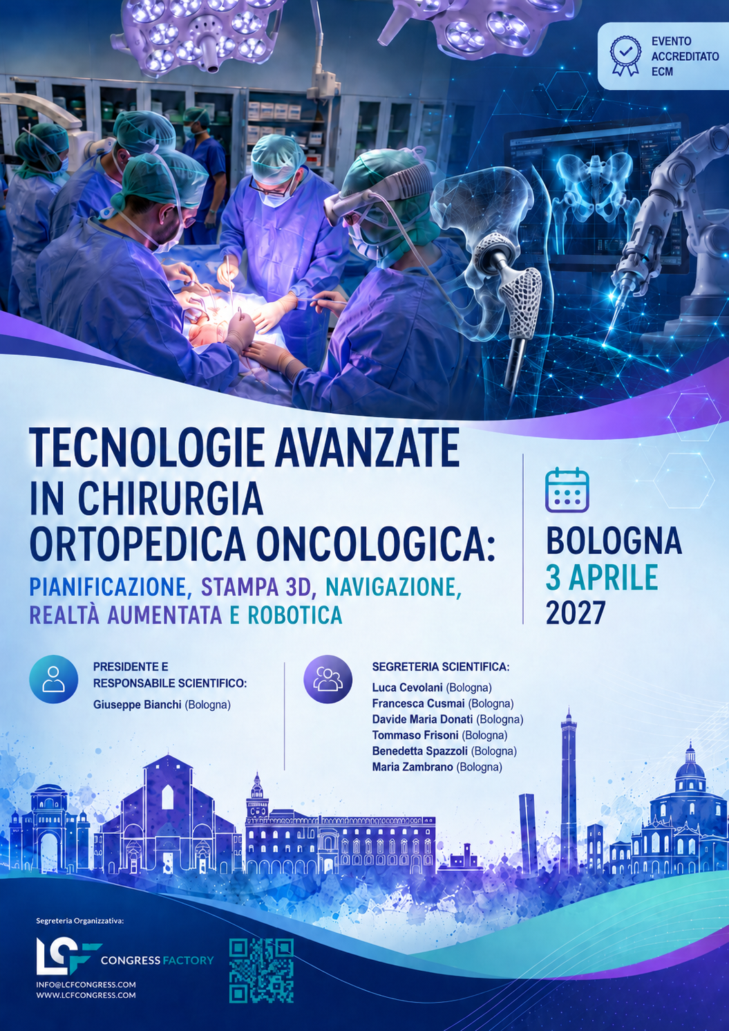 Tecnologie avanzate in chirurgia ortopedica oncologica: pianificazione, stampa 3D, navigazione, realtà aumentata e robotica 
