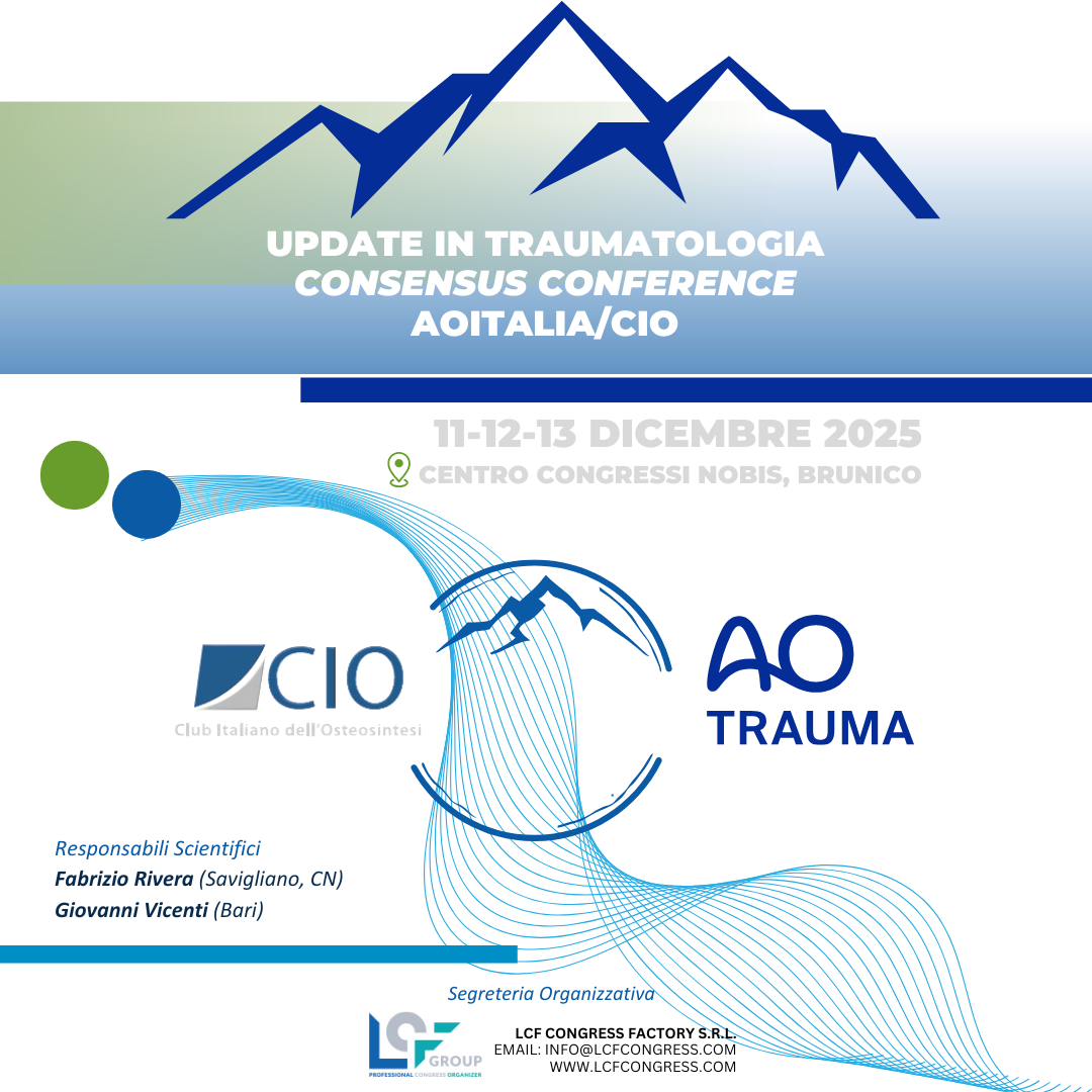 UPDATE IN TRAUMATOLOGIA CONSENSUS CONFERENCE AOITALIA/CIO